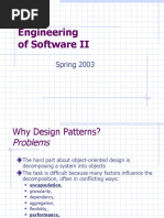 Engineering of Software II: Spring 2003