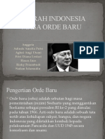 Sejarah Indonesia Orde Baru