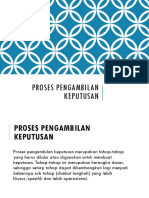 Proses Pengambilan Keputusan