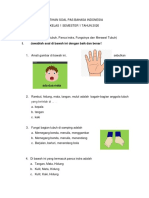 LATIHAN SOAL PAS BAHASA INDONESIA