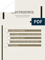 Elektrostatis (Pertemuan 4)