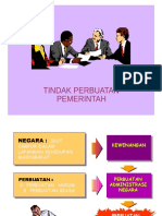 Tindak Perbuatan Pemerintah