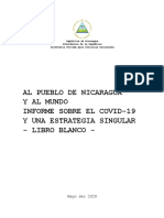 Al Pueblo de Nicaragua y Al Mundo Informe Sobre El Covid 19...