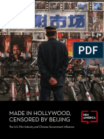 Made in Hollywood Censored by Beiing Report FINAL