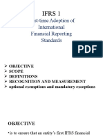 IFRS 1 First-time Adoption Guide