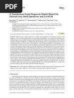 Energies: A Transformer Fault Diagnosis Model Based On Hybrid Grey Wolf Optimizer and LS-SVM