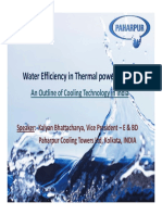 Water Efficiency in Thermal Power Sector