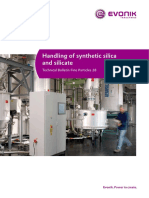Handling of Synthetic Silica and Silicate: Technical Bulletin Fine Particles 28