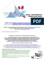 Math Grade 1 Mathematics FULL CG 17-18