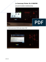Factory Reset For Samsung Printer SL-C1860FW PDF