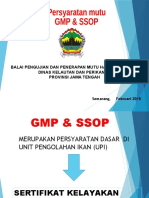 Materi GMP N SSOP Produk Perikanan