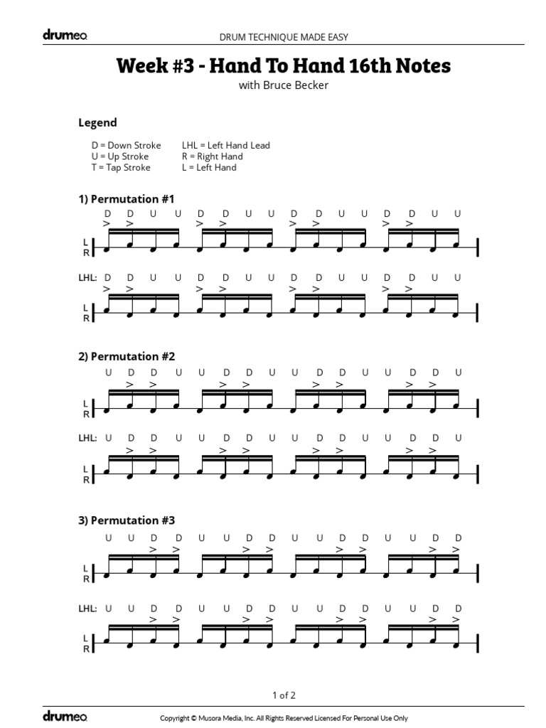 (DTME 2) Hand To Hand 16th Notes | PDF | Foreign Language Studies | History