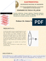 Electroestática, circuitos RC y fuerzas eléctricas