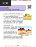 NCERT Class 7 Geography Life in The Deserts PDF