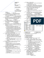 Module 1-3: Summative Test - Quarter 1 NAME - SCORE - GRADE/SECTION