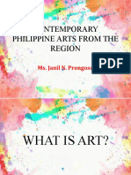 Contemporary Philippine Arts From The Region: Ms. Janil N. Prongoso