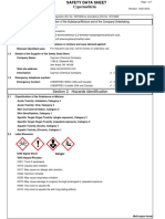 Material Safety Data Sheet Cypermethrin PDF