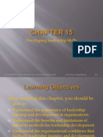 CHP 3 - Developing Leadership Skills
