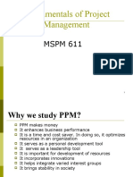 Fundametals of Project Management MSPM 611