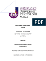 Investment Management FIN 358: Abdurrahman Bin Abd Radzak (2018639826)