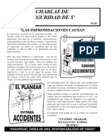 032-Las Improvisaciones Causan Accidentes