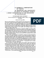 1936 - The Chemical Composition of Teeth