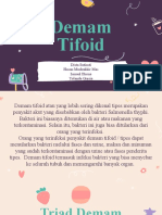 Epidemiologi Demam Tifoid