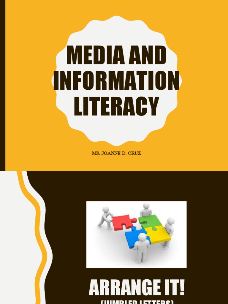Media and Information Literacy Guide | PDF | Mass Media | Libraries