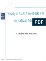 Replay of AGATA Event Data With The Narval Daq Box