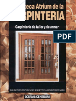 Biblioteca Atrium de La Carpinteria-Tomo III-Carpinteria de Taller y de Armar-Merino