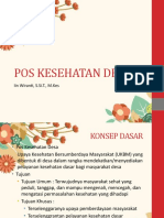 Pos Kesehatan Desa