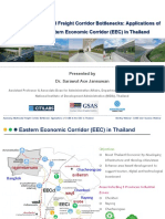 Assessing Multimodal Freight Corridor Bottlenecks: Applications of CUBE To The Eastern Economic Corridor (EEC) in Thailand