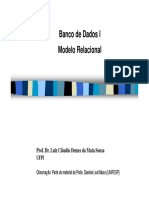 Aula 5 - Modelo Relacional (Modo de Compatibilidade)