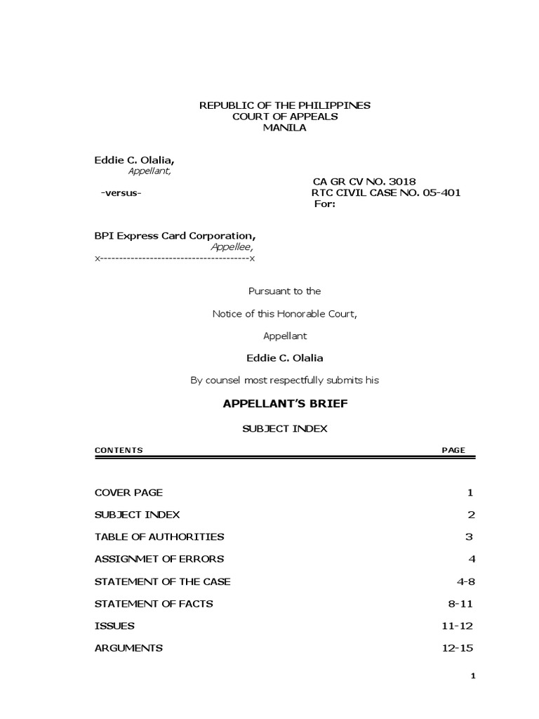 Credit Card Liability Appeal | PDF | Credit Card | Appeal