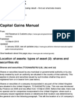 Capital Gains Manual - HMRC Internal Manual