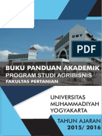 Buku Pedoman Akademik Agribisnis PDF