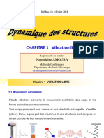 Dyn Struct - C01 - Vibration Libre PDF