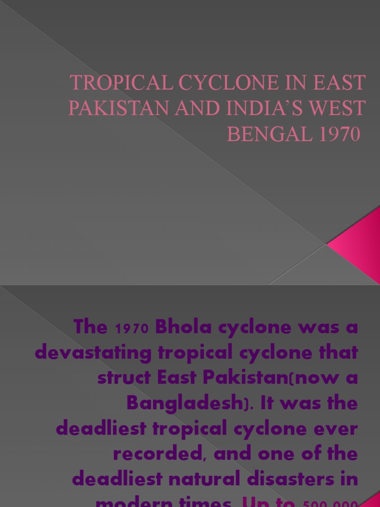 1970 Bhola Cyclone in East Pakistan | PDF | Travel