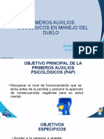 Primeros Auxilios Psicologicos en Manejo Del Duelo