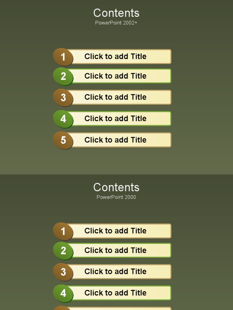 PowerPoint Title Templates Guide | PDF | Career & Growth | Computers