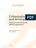 Urbanization and Development: Human Settlements
