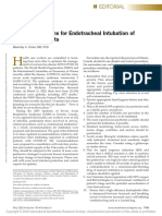 Recommendations For Endotracheal Intubation Of.1