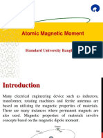 Atomic Magnetic Moment
