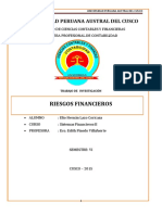 Monografia de RIESGOS FINANCIEROS