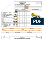 2.9e Plant Equipment - Mobile Crane Checklist