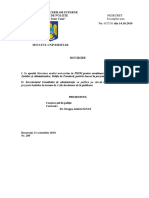 Anexa La HSU NR 208 Structura Masterat PDF