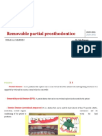 Removable Partial Prosthodontice