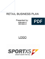 Retail Business Plan: Presented by