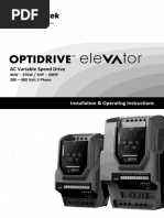 Optidrive P2 Elevator User Guide V1 03