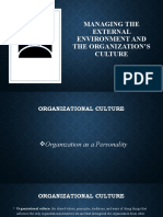 Management Oganizational Culture P2